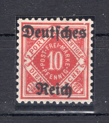 Dienst 53iii abart 30eur - 53iii, mh