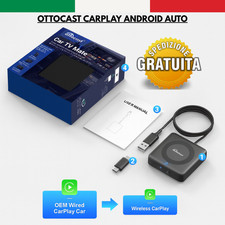 OTTOCAST Play 2 Video Wireless Carplay Adattatore Android Auto Car Tv Mate Pro