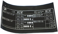 BMW E90 330i berlina etichetta