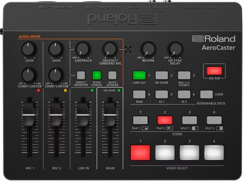 Mixer video roland vrc - mixer, vrc-01