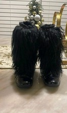 Stivali PRADA neri in vernice