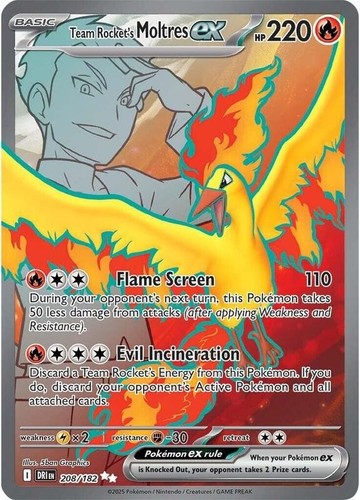 Team rocket moltres - rocket's, ex