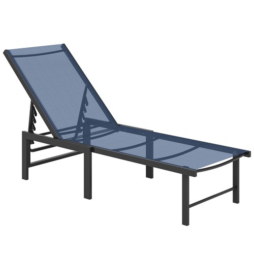 Outsunny lettino prendisole - outsunny,