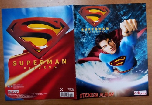 Album figurine superman - figurine,