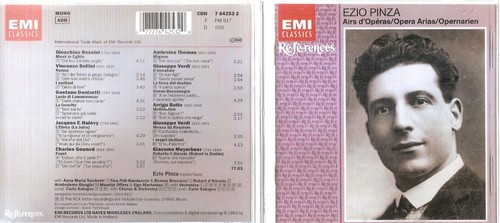 Ezio pinza opera arias cd - opera, (cd