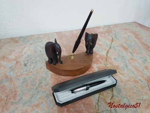 Set scrittoio legno con - ,