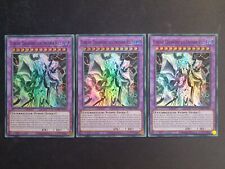 3x Yu-Gi-Oh! MZMI-DE014 Clorless Re del Caos del Mondo Oscuro SR NM 1a Ed