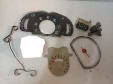 LOTTO RICAMBI QUADRO STRUMENTI CONTACHILOMETRI TACHIMETRO FIAT 600 