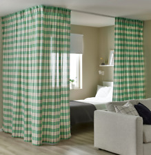 IKEA GLANSHAGTORN Tenda 1 Pezzo, Verde Bianco/Nero 300x300 cm, 118" x 118" NUOVO