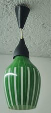 Lampadario Modernariato   Space Age  Vintage Design Verde