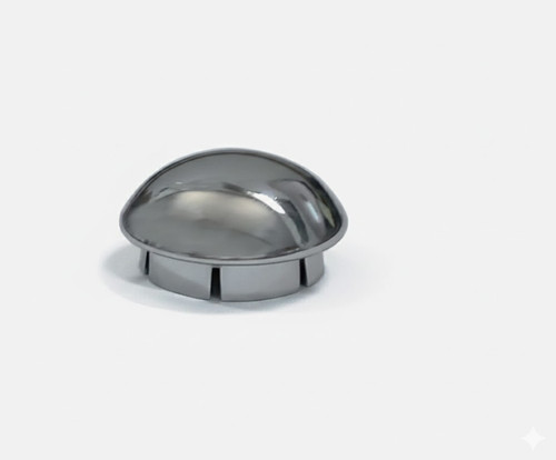 Tappo coperchio cromato dado - coperchio,