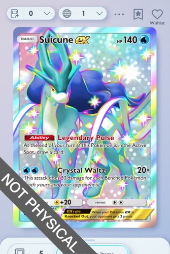 Pokemon tcg pocket suicune - tcg,