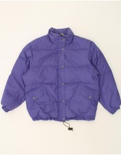 GEO SPIRIT Giacca donna oversize imbottita IT 48 XL viola poliammide CA89