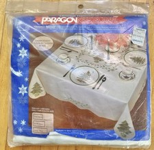 Kit tovaglia punto croce verde