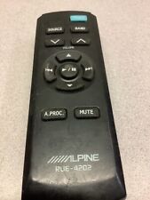 Telecomando audio wireless originale Alpine RUE 4202 dimensioni palmo RUE 4202