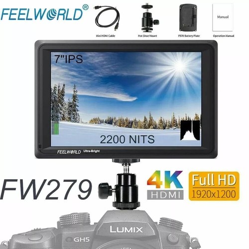 Feelworld fw279 dslr - 7'',