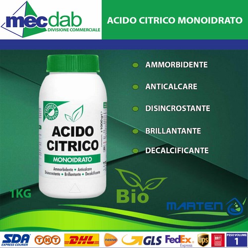 Acido citrico monoidrato - acido,