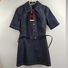 GUCCI $2800 Dark Blue Denim