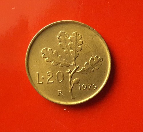 Lire 1979 errore - -, globetto