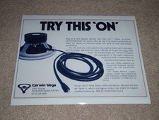 Pubblicità woofer Cerwin vega