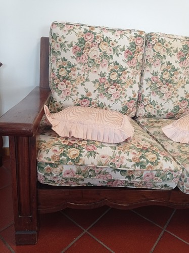 Divano arte povera massello