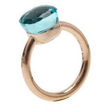 Pomellato Nudo Blue Topaz Pink