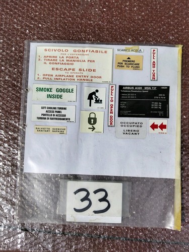 Alitalia stickers vecchi - stickers,