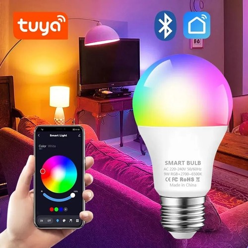 Lampada bulb led rgb e27 - e27, wi-fi