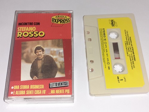 Musicassetta stefano rosso - stefano,