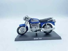 MODELLINO MOTO BMW 75/5 BLU - EDICOLA - SCALA 1:18