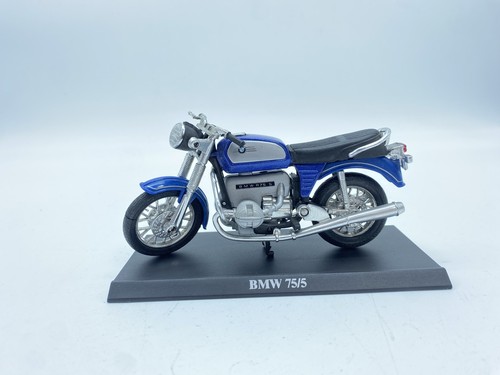 Modellino moto bmw blu - moto,
