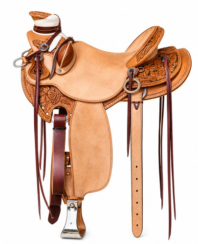 Sella cavallo pelle western