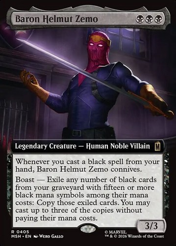 Mtg baron helmut zemo 405 - baron,