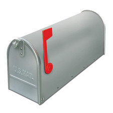 Cassetta Posta Americana 22X17X48 Cm Cassetta Postale Lamiera Zincata Cassetta