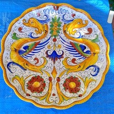 Piatto ceramica deruta - ceramica,