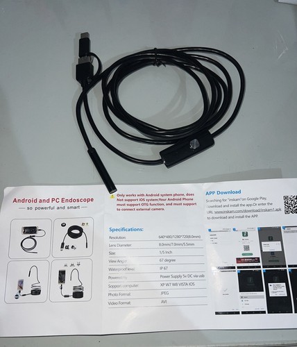 Telecamera endoscopica led - telecamera,