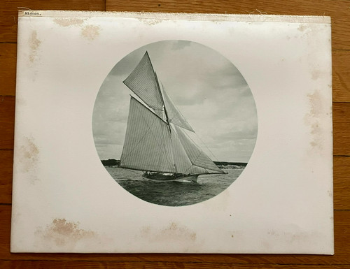 Antica stampa fotografica 1890