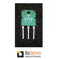 Toshiba 2SB688 B688 PNP transistor di potenza audio 120V 8A (16A) 80W TO-3P