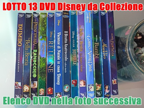 Lotto dvd della disney - della,