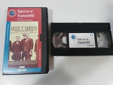 Sacco E Vanzetti Cinta Tape Vhs Collezionista Giuliano Montaldo Cucciola