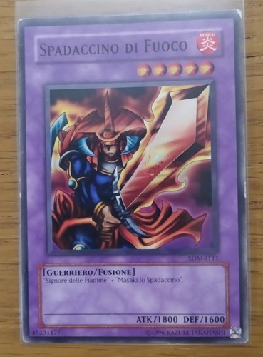 Carta spadaccino di - yu-gi-oh,