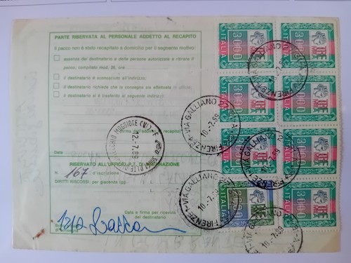 Repubblica italia bollettini - italia,