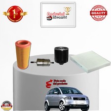 KIT TAGLIANDO 4 FILTRI AUDI A2 1.4 BENZINA 55KW 75CV DAL 2000 -> 2002