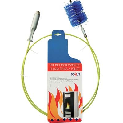 Scovolo kit pulizia stufa - scovolo,