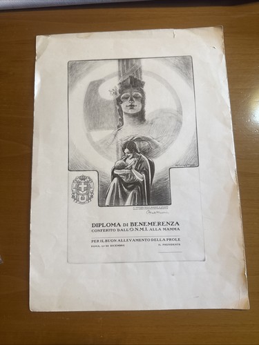 Diploma benemerenza opera - diploma,