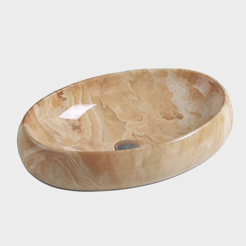 Lavabo ceramica begie - begie, scuro