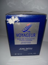 Jean Patou Voyageur EDT Spray Uomo 50ml 1.7 floz Vintage RARO NUOVO CON SCATOLA 