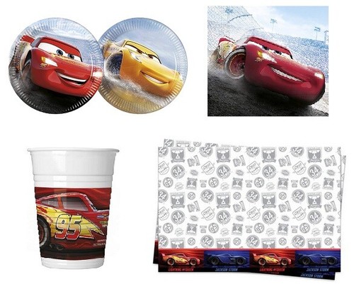 Set compleanno feste cars - set,
