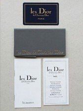 DIOR Watch Guarantee Warranty Card (Unwritten) + Booklets Set