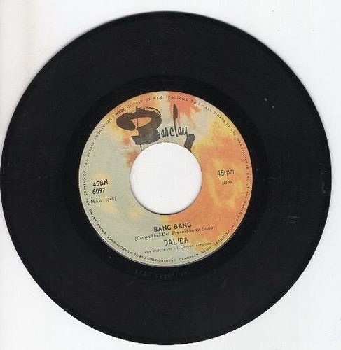 Dalida bang - -, mio